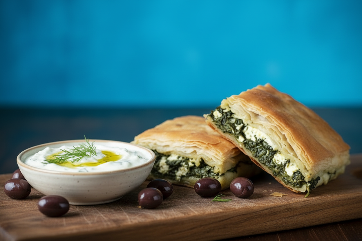 Griechische Spinattaschen (Spanakopita) – Das Originalrezept zum Selbermachen
