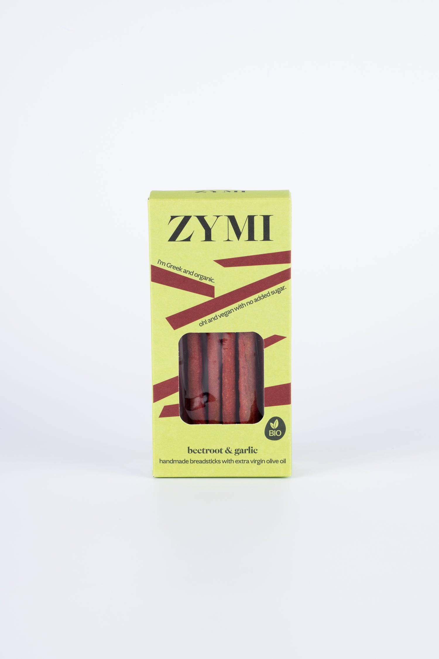 ZYMI BIO-GRISSINI MIT ROTER BETE & KNOBLAUCH