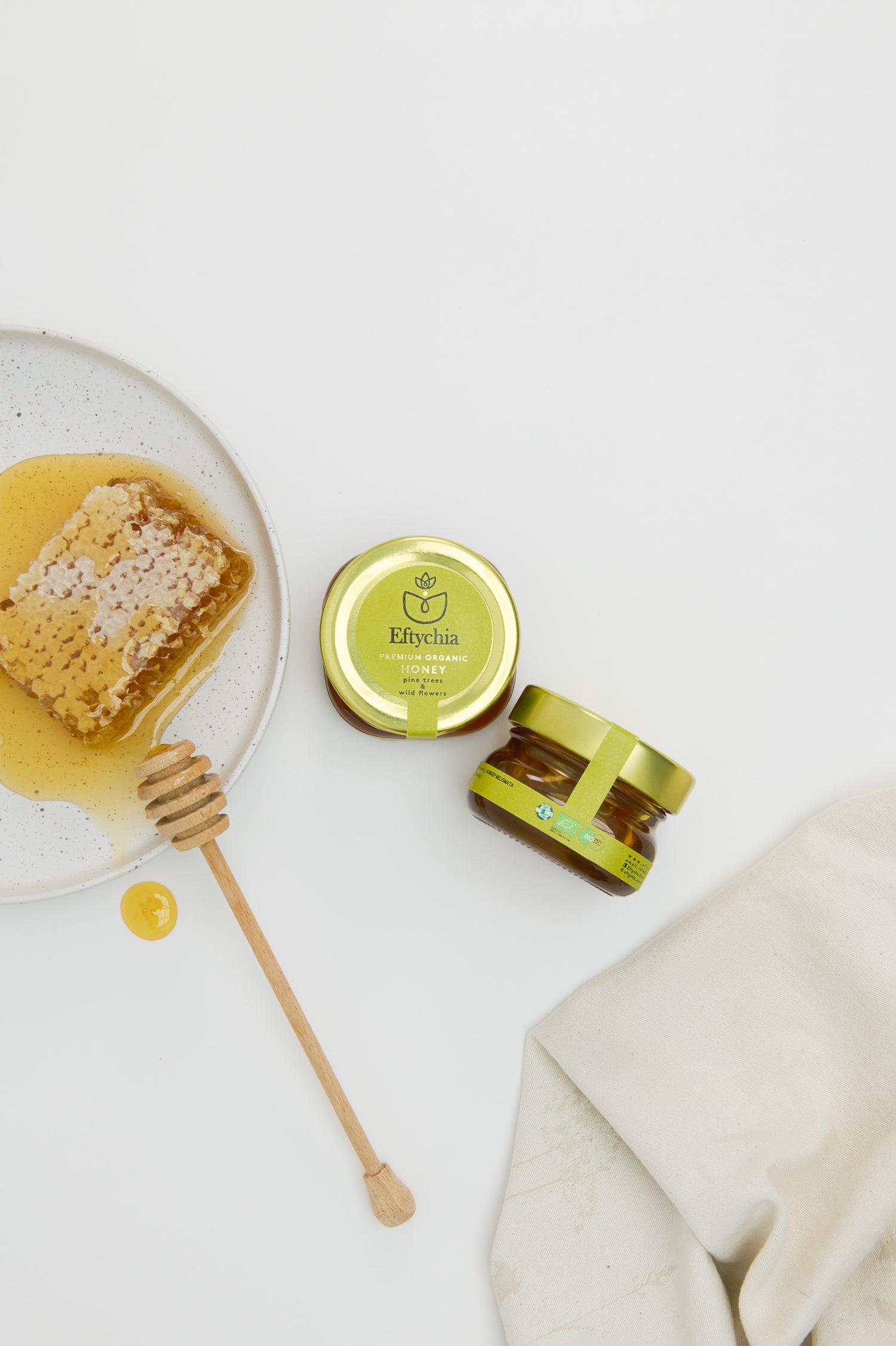 Eftychia Bio-Honig Kiefer und Wildblüten 130g