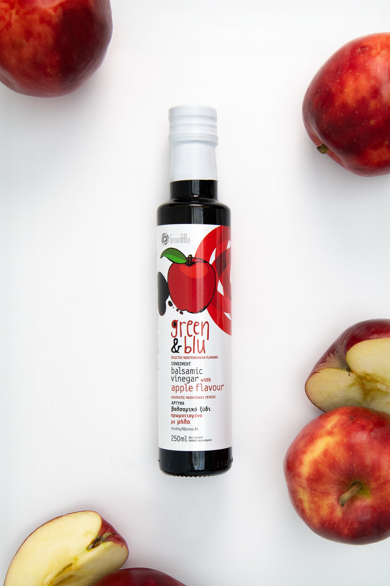 Green & Blu Balsamico Essig Trio – Granatapfel, Feige & Apfel