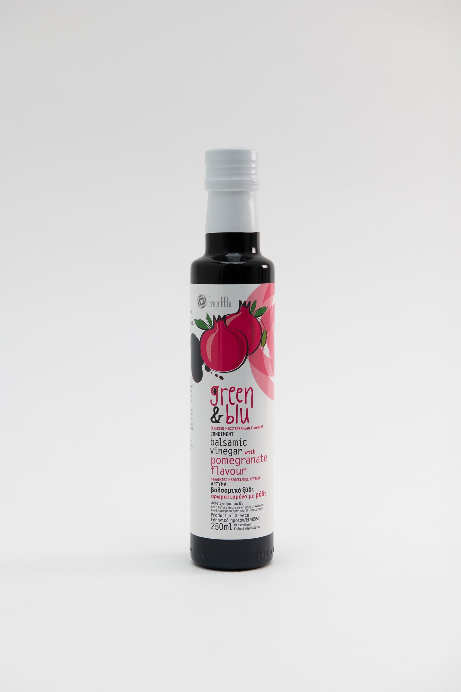 Green & Blu Balsamico Essig mit Granatapfel 250ml