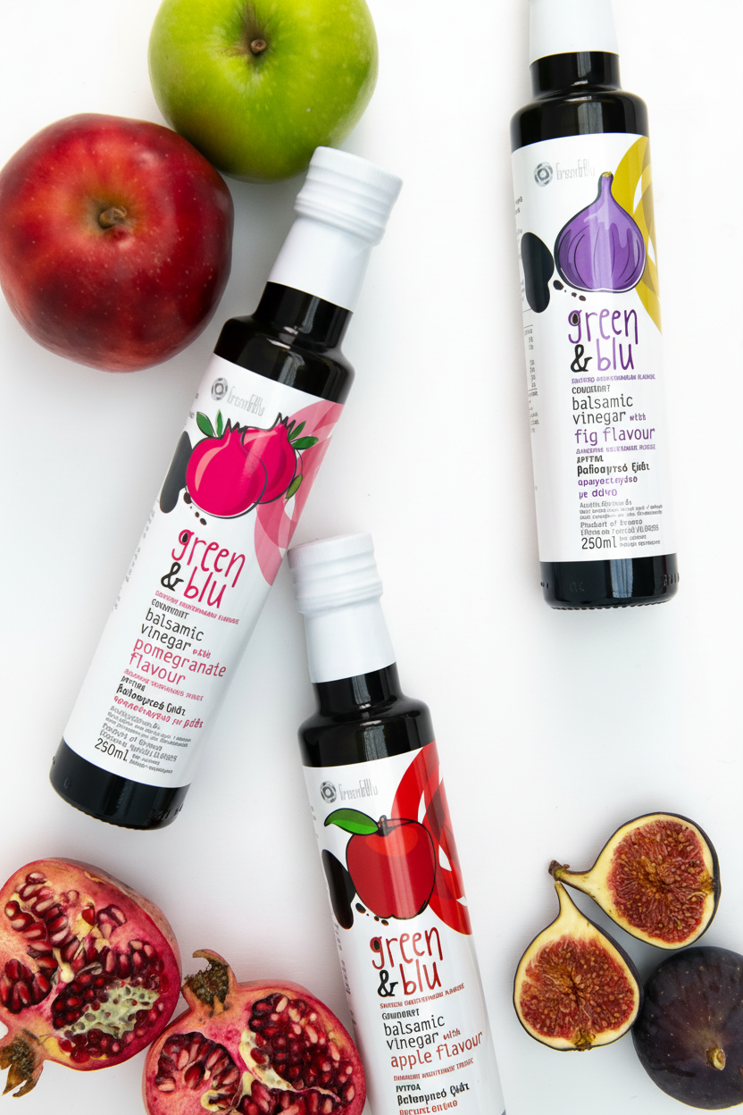 Green & Blu Trio – zweite Flasche von rechts entfernt