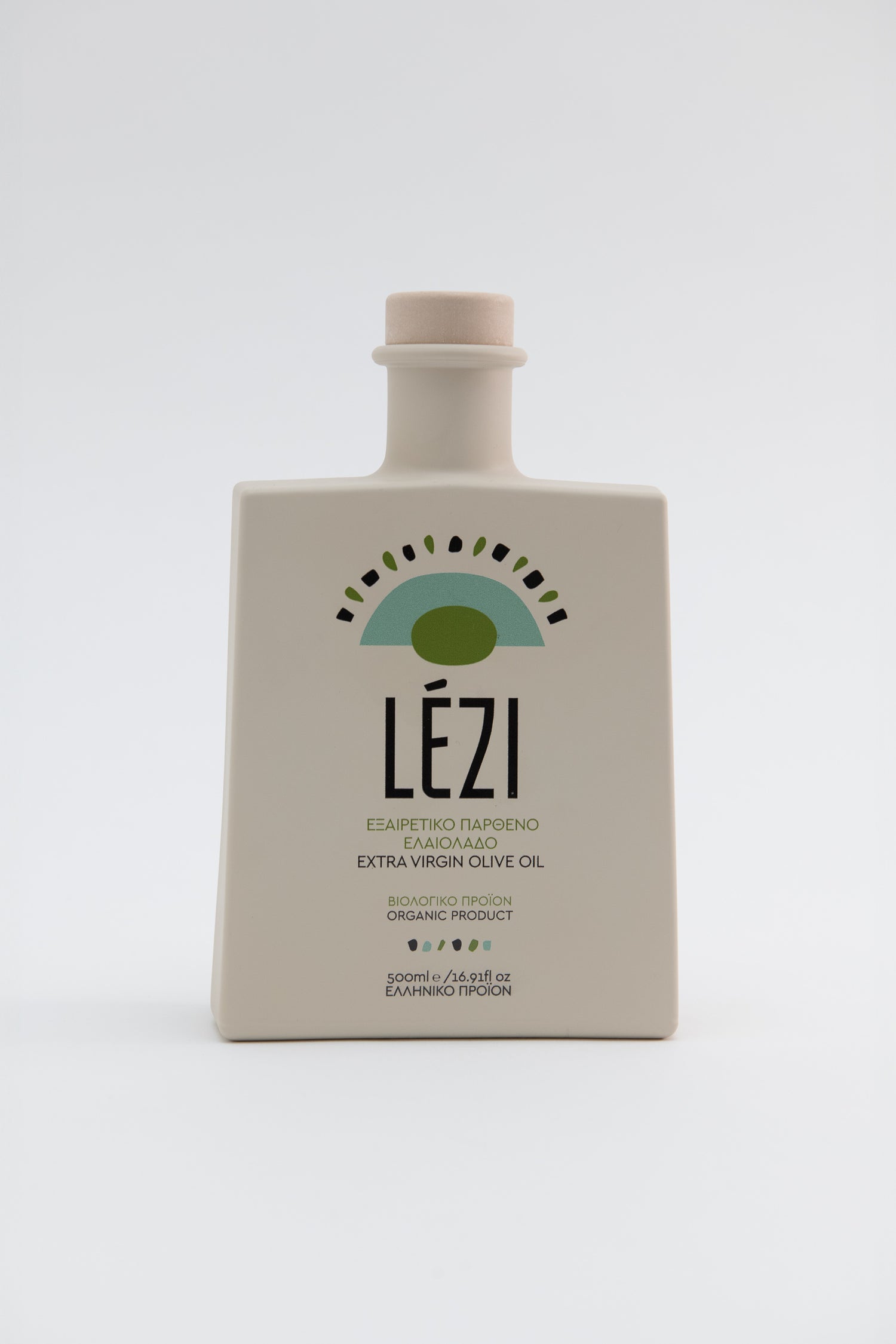 LÉZI Bio Olivenöl Set 500 ml – Glas & Nachfüller