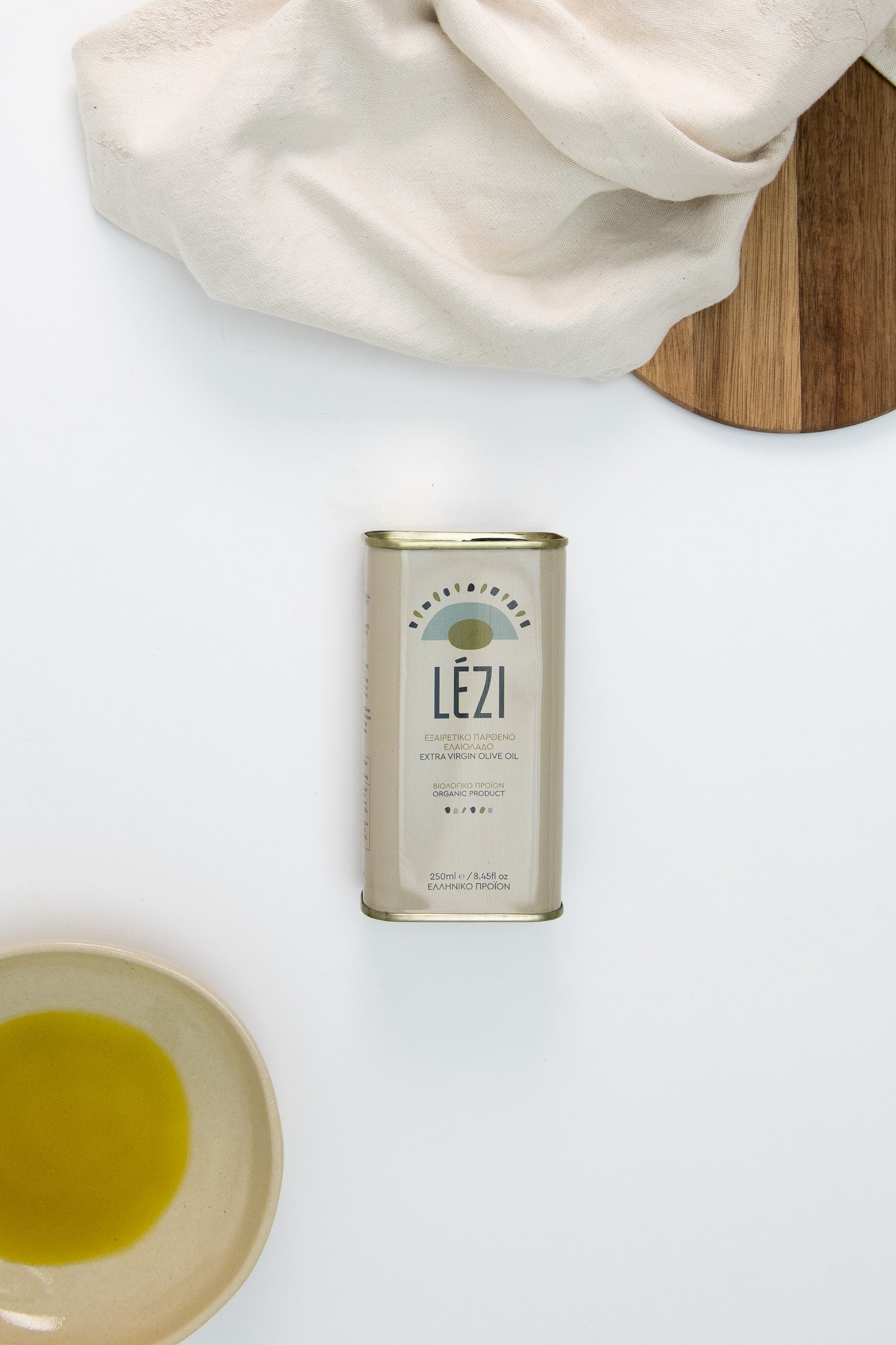 LÉZI Bio Olivenöl 250 ml Dose