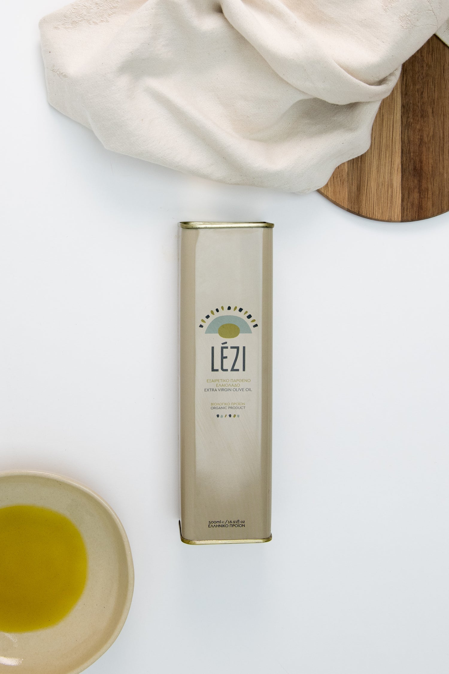 LÉZI Bio Olivenöl 500 ml Dose