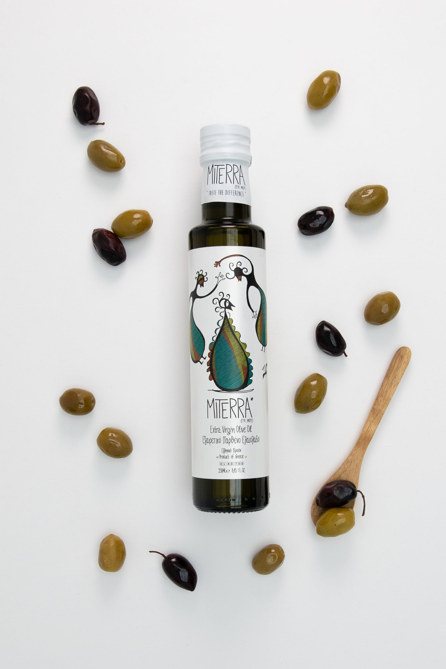 Miterra Extra Natives Olivenöl 250 ml Glas