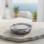 Reibe blau mediterran