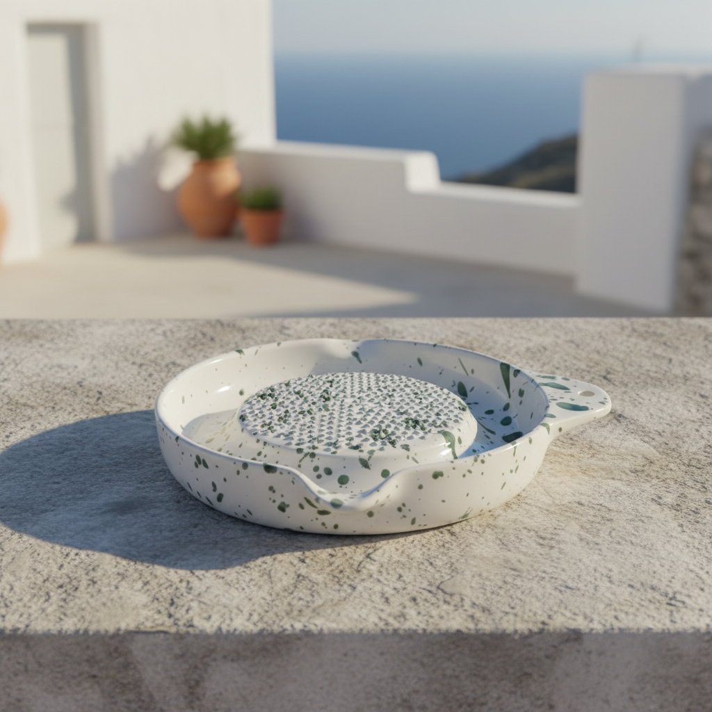 Reibe grün mediterran